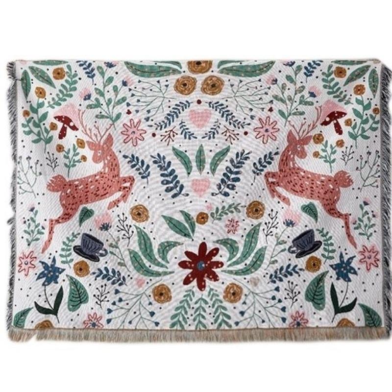 Forest Sofa Throw—All-Season Full-Coverage Sofa Cover, Sofa Cover, Sofa Cushion