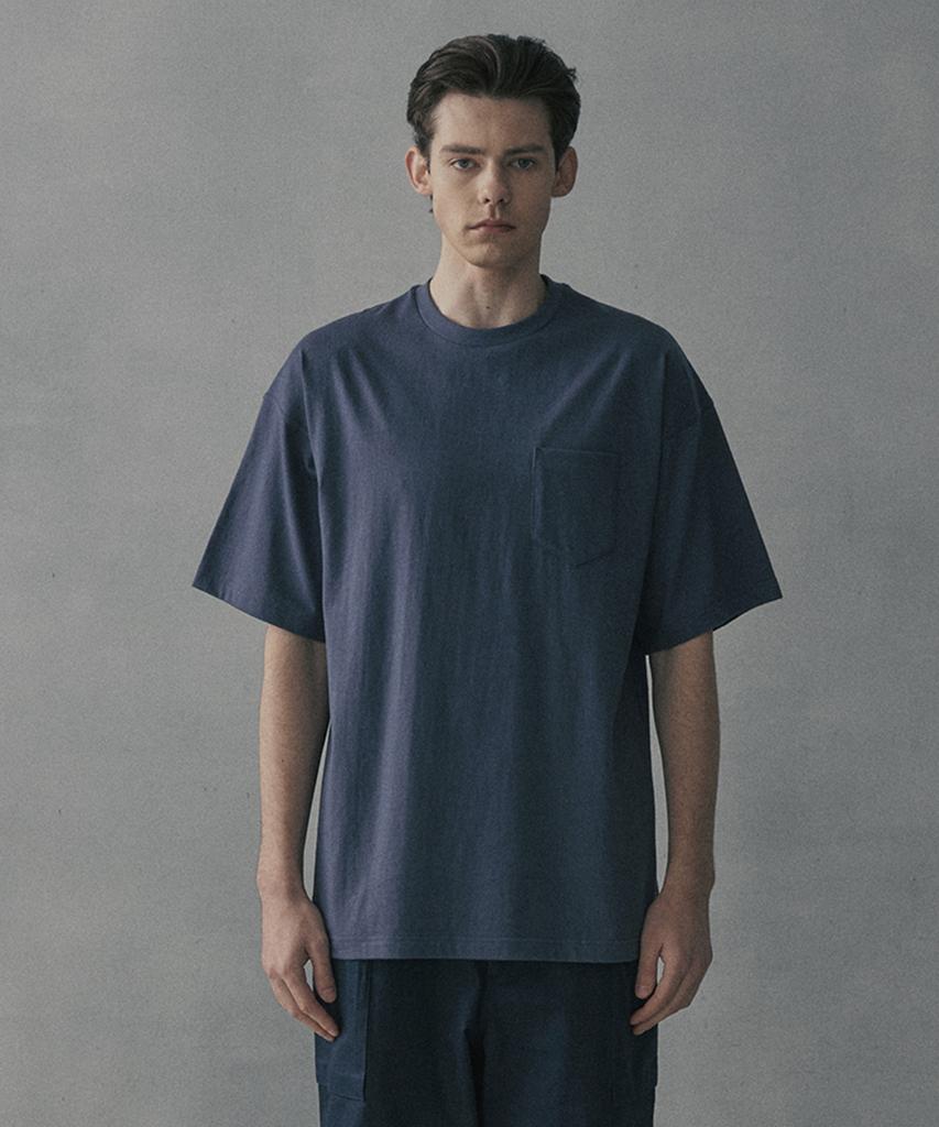 AMF Loosed Pocket T-Shirt - Navy