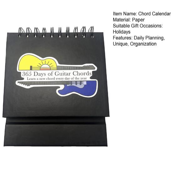 Календарь аккордов гитары на 365 дней. Календарь аккордов на каждый день. Планировщик для гитаристов.