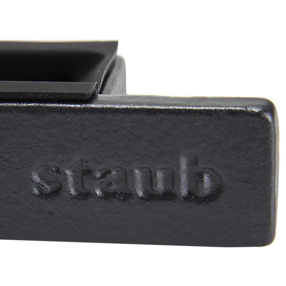 Staub Pot Lid Stand Lid Holder Black Lid Holder negro Lid Holder Lid Rest [Staub] 1190902/40511-364-0