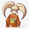 Sprite Hiyoko Saionji Danganronpa 2 Goodbye Despair Print Sticker On Clothes DIY Thermal Stickers For T-Shirts Patch Iron On Transfer Patch