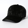 Trend Spring Golden Velvet Versatile Versatile Baseball Cap Cap Textured Thickened Casual Hat