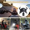 Cycling Cell Phone Mount Cellphone Holder for Motorcycle with Sun Shade Waterproof Phone Stand with Navigation Stand Novel Phone