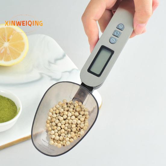Электронная мерная ложка, ЖК-дисплей, переключение единиц измерения, точная шкала, пищевая, портативная ложка