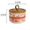 Керамическая банка декоративная канистра и ручка для хранения чая и еды для свободной столешницы