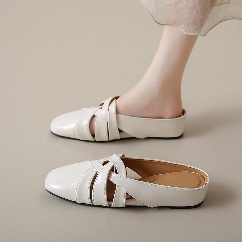 Мода 2024 года, модные повседневные туфли на плоской подошве для женщин, удобные женские туфли с неглубоким носком