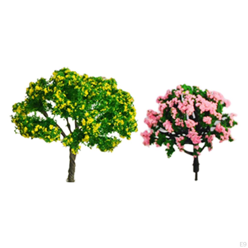 Модели Деревьев Украшение Декор Микро Ландшафт Стол Архитектурные Реквизиты DIY Миниатюрная Диорама