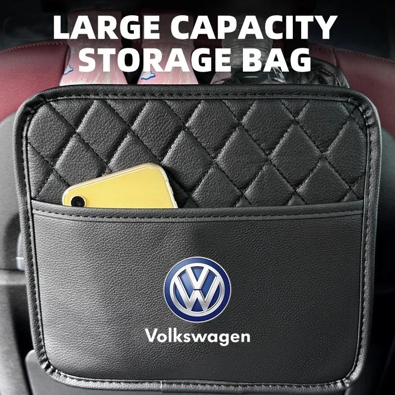For VOLKSWAGEN VW Car Backseat Storage Box Car Organizer Protector Hanging Storage Bag For Volkswagen VW Golf 4 7 MK3 4 7 Touran