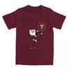 Мужская женская футболка Fantasy Pizza Wizzard Merch Funny Pizzas Lover из чистого хлопка, футболки с графическим принтом, лето
