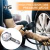 Механический манометр для шин, точный, легко читаемый циферблат, без батареи, манометр для автомобилей, мотоциклов, грузовиков