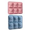Highland Cow Silicone Ice Cube Tray Food-Grade 3D Mold for Whiskey Cocktails Easy-Release Mini Cow Chocolate Candy Molds for Baking Gummies Fudge