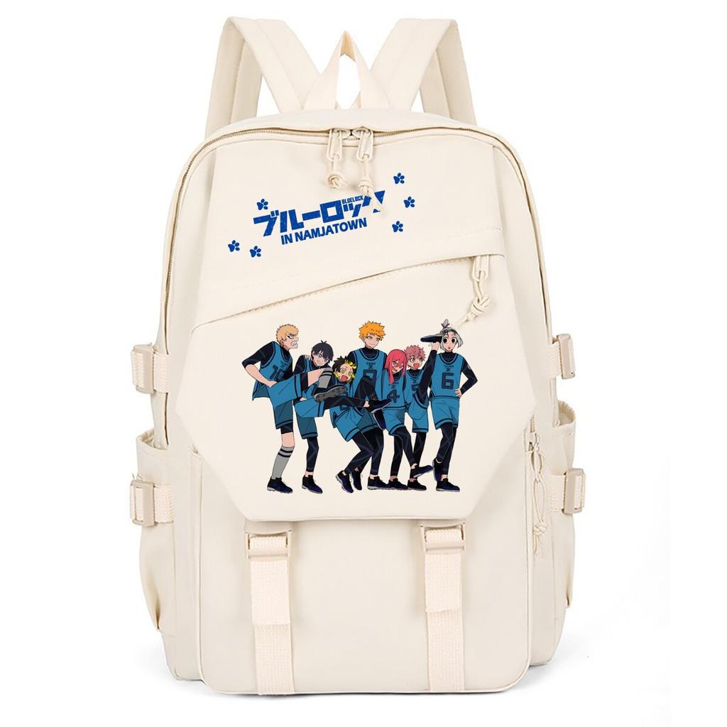 Animation Peripheral Style School Bag Campus Male And Female Students Casual Versatile Composite Cloth Backpack
