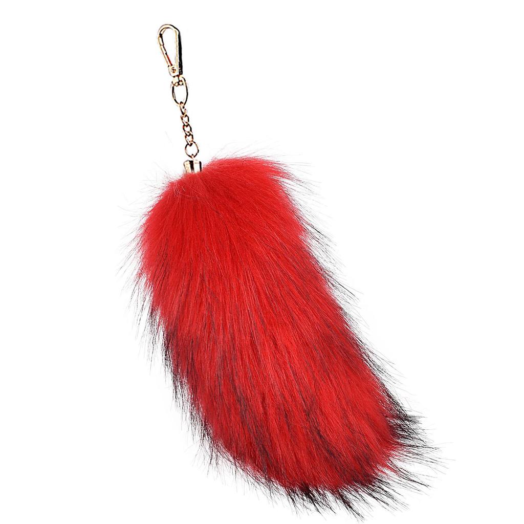 Модный брелок с имитацией лисьего волоса, хвоста, сумки, кулона, ювелирных изделий, плюшевых комиксов, шоу, реквизита для выступлений COS, фабрики