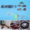 DIY Full Drill Diamond Painting Mini Car Keychain Bag Hanging Decoration Crafts Materials Kit