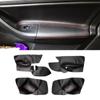LHD For VW Golf 5 Jetta 2005 2006 2007 2008 2009 2010 Microfiber Leather Interior Car Door Panel Armrest Cover Sticker Trim