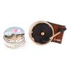 Car Perfume Turntable Solid Perfume Car Fragrance Retro Gramophone Record Machine Aromatherapy Interior Accessories