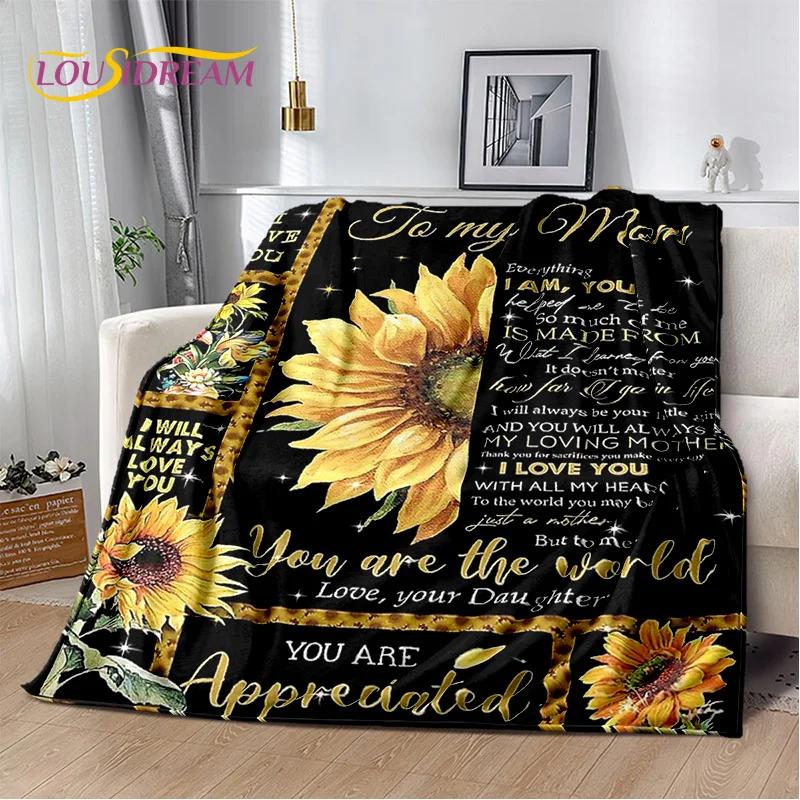 Подарок Спасибо Моей Маме Папе Жене Мужу Письмо Подарок Плед, Мягкий Плед для Дома Спальни Кровати Пикника Офиса Чехол для Дивана