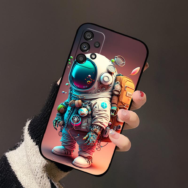 Милый Мультяшный Чехол-Бампер Для Samsung A33 A53 A73 Мягкий Силиконовый TPU Чехол Для Телефона Samsung Galaxy A72 4G 5G Защитный