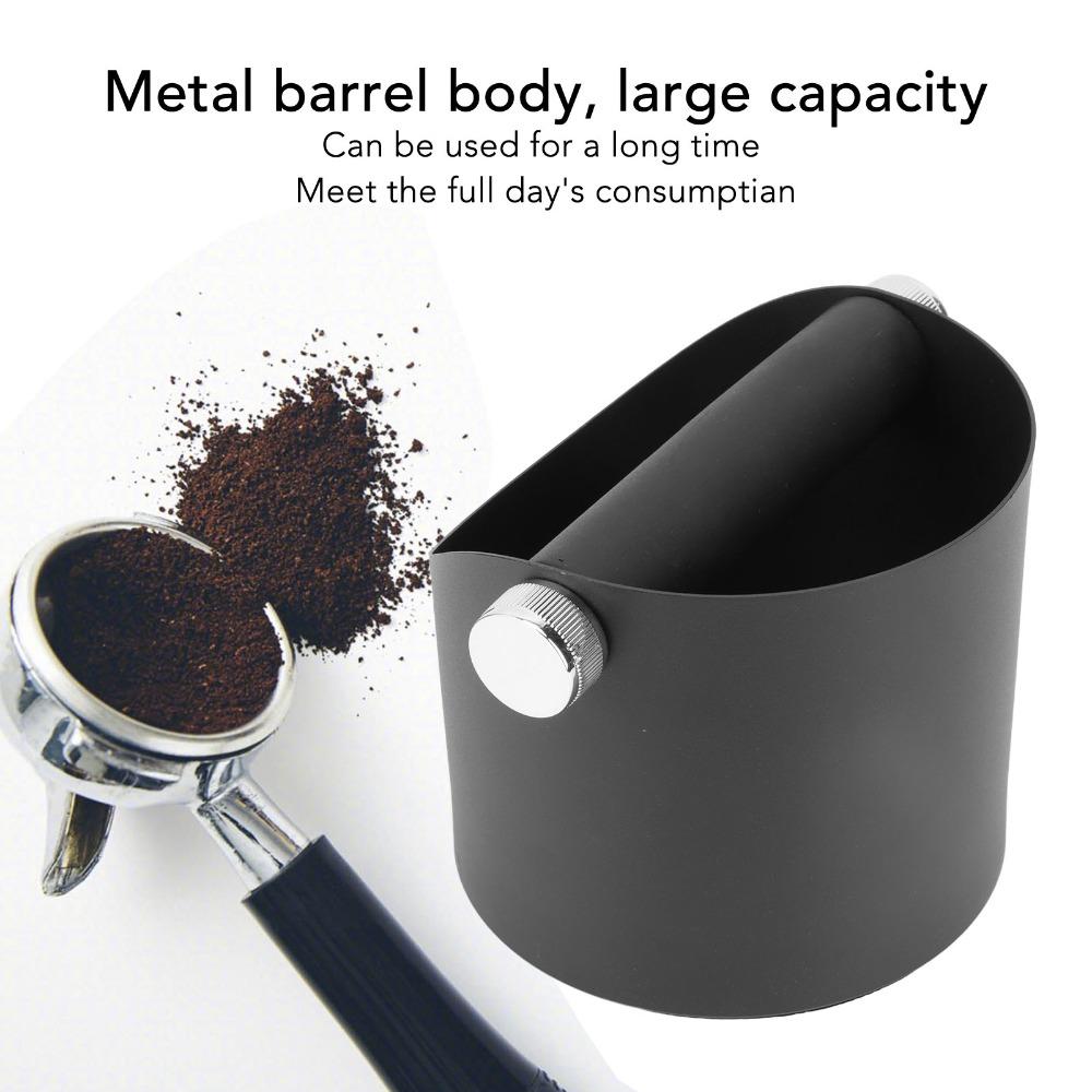 Non-Slip Base Coffee Grounds Bucket Large Capacity Coffee Waste Bin Coffee Machine Accessories