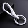 Double Ring Metal Key Chain Senior Key Chain Pendant High Quality Car Key Ring  Gift