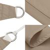 Vidaxl Żagiel Ogrodowy, Tkanina Oxford, Kwadratowy, 2,5X2,5 M, Taupe