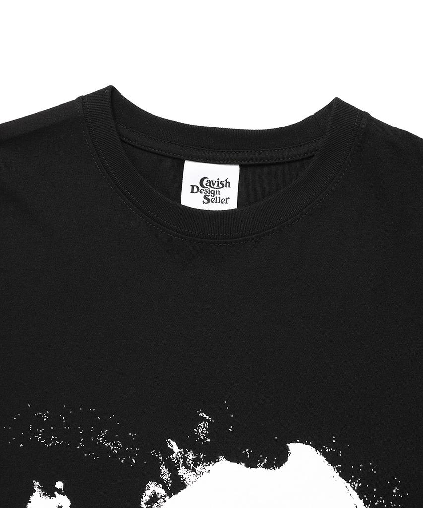 CAVISH Punch Ss Tee Black(Cv2Fmut504A)