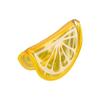 Waterproof Lemon Cosmetic Bag Transparent Zipper Toiletry Bag Simple Lemon Makeup Case Bathroom