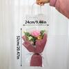 Finished Gradual Rose Bundle Hand Woven Rose Fflower Bouquet
