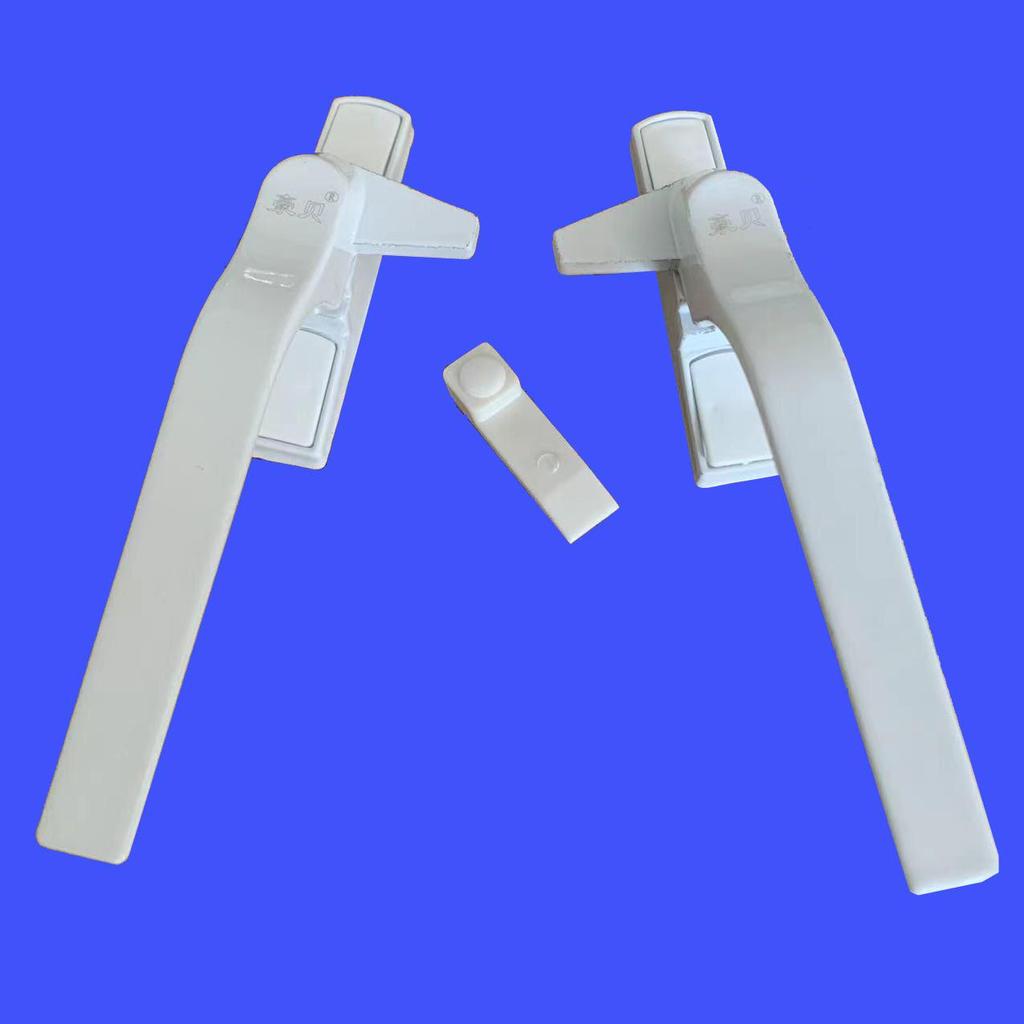 Утолщенные поворотно-откидные двери и окна из ПВХ, ручка в форме цифры семь с замком