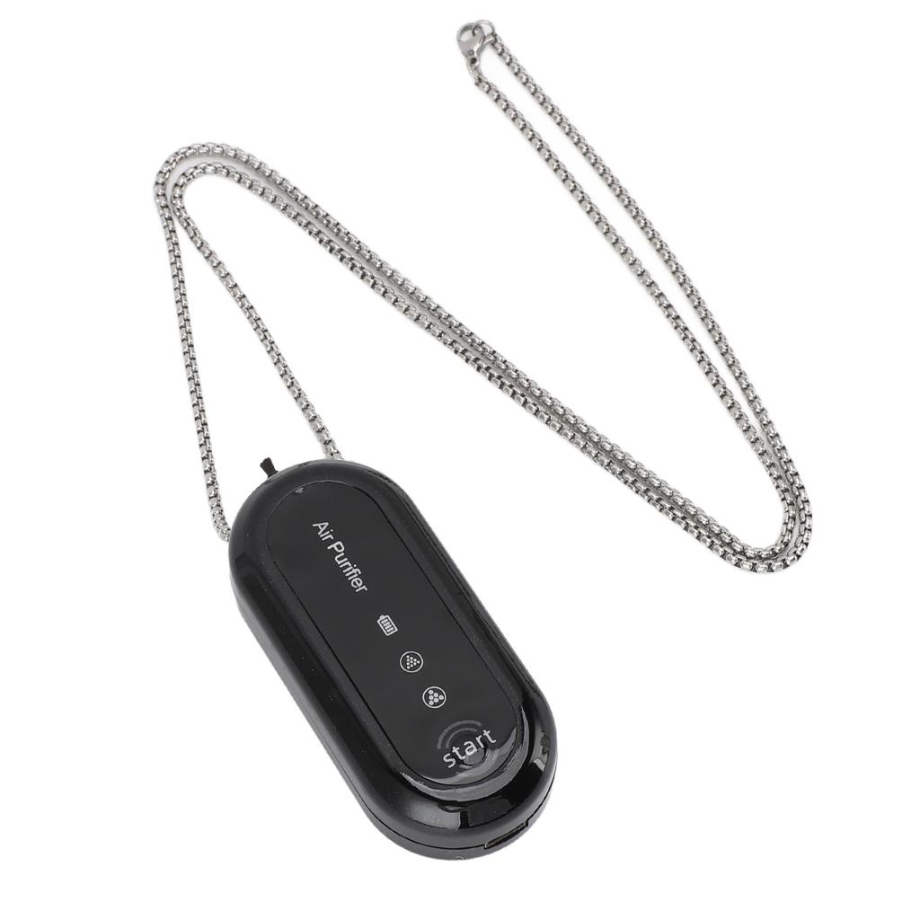 Rechargeable Personal Air Purifier Necklace Wearable Portable Negative Ion Air Purifier for Outdoor