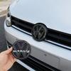 efg1 1Pcs VW Replacement Front Grill Badge Rear Trunk Lid Emblem Logo Decorative For Volkswagen Polo 6 6C 2014-2018 Auto Accessories