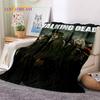 Ходячие мертвецы Линкольн TWD Мягкие одеяла, Теплое плед-покрывало, Уютное одеяло для пикника, кроватей, дивана, дома, спальни, подарок