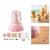 Electric Pottery Wheel Set for Kids Art Craft Kit Children Pigments Maker Professional Complete