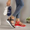 Fashion Women Heels Sandals with Platform Shoes 2024 Summer Casual Wedges Shoes for Women Outdoor Beach Roman Sandals Sandalias Mujer