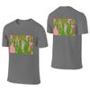 Shapes Long Style Reversible Tshirtminimalist Style Seamless Splicing Basic Tee