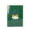 Festive 3D Eid Card Creative Popup Holiday Greeting Cards Built-in Blank Space with Envelope Small Card Party Supplies
