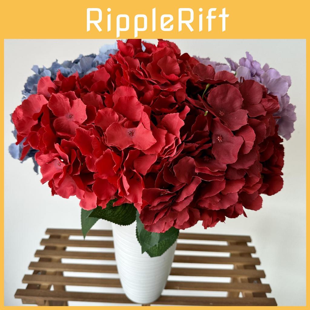 Элегантный самодельный шелковый букет из гортензии для домашнего декора и свадебных композиций