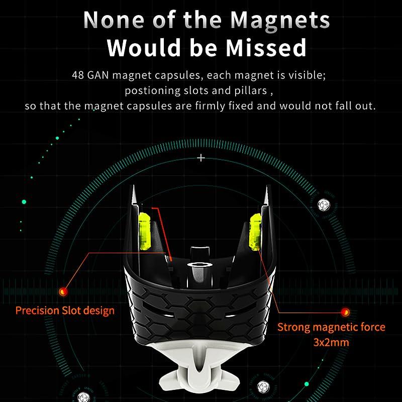 Кубик-головоломка GAN 356 M Lite 3x3 без наклеек, магнитный, скоростной, магический кубик GAN 356M Lite 3x3x3, куб-головоломка для соревнований, магнитная игрушка, без встроенного (Лайт, GES)