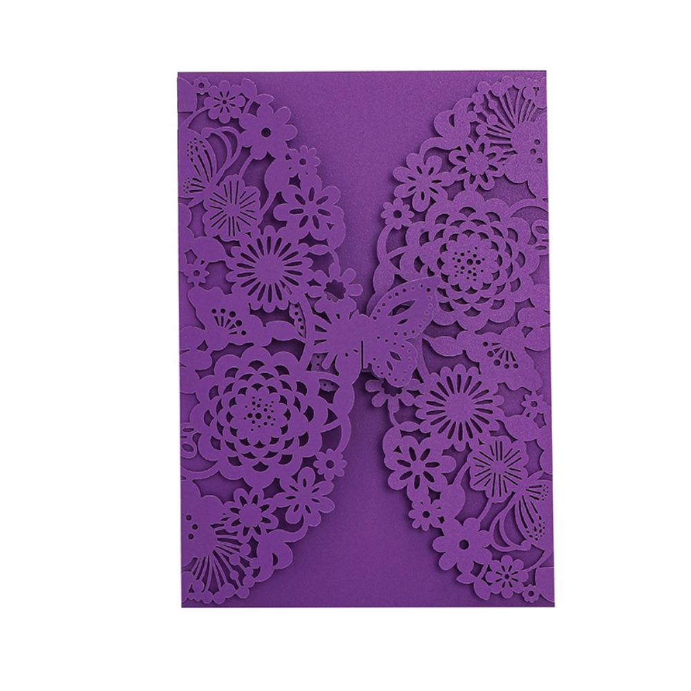 50pcs Decorative 3D Invitation Card Hollow Out Hollow Out Invitation Cards  Graduation