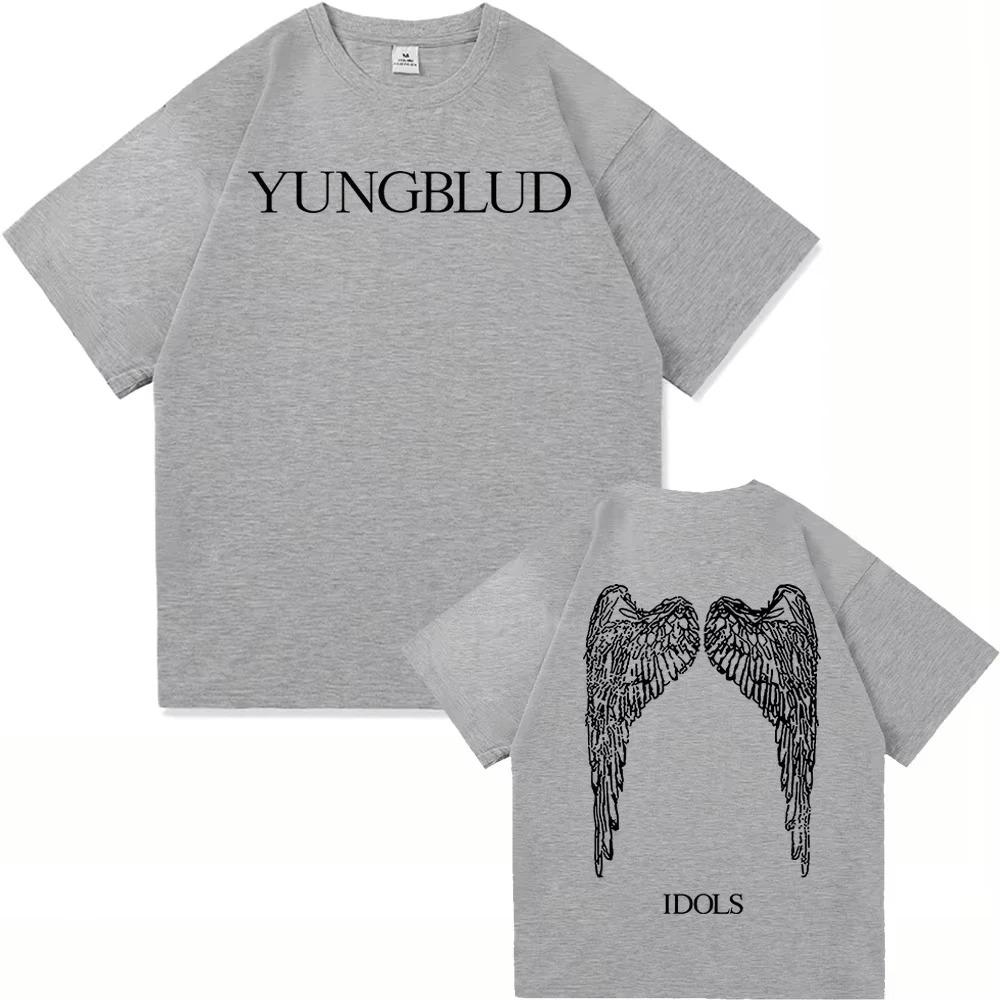 Yungblud Idols 2025 World Tour Wings TShirt Unisex New Fashion Hip Hop Aesthetic High Quality Cool Women And Unisex Tshirt
