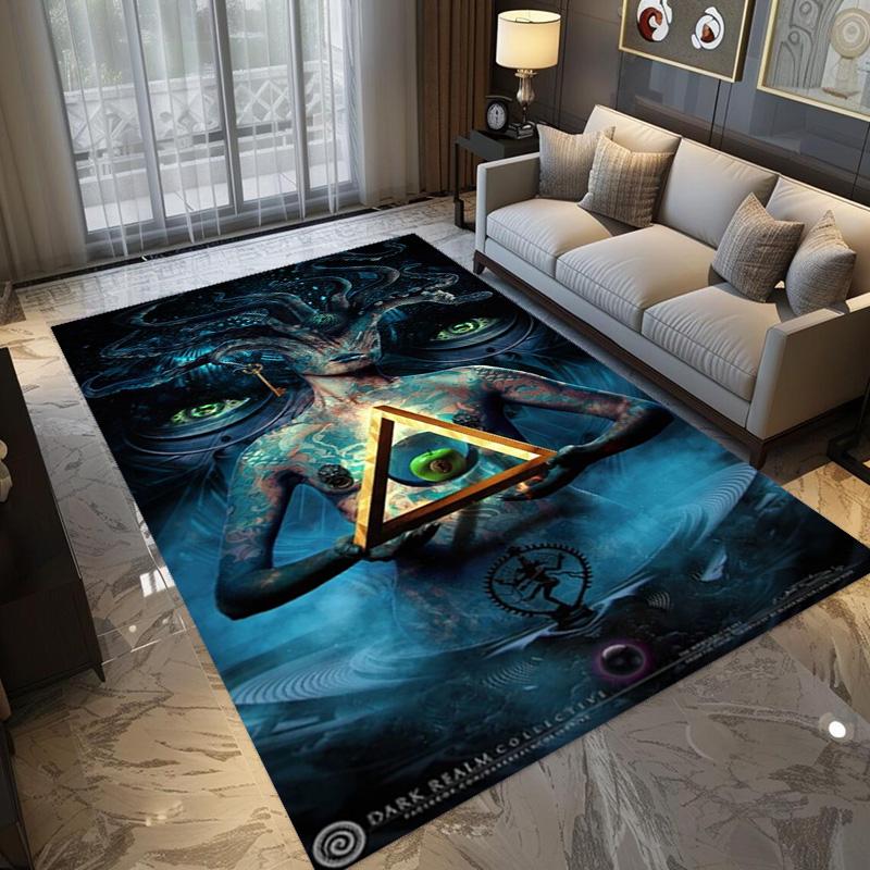 Esoteric Symbols Cosmic Harmony carpet Doormat Home Decor Protective pad Christmas gifts Fashion