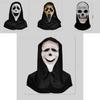 Creepy Scream Face Mask Collection Halloween Costume Latex Scary Props For Parties