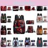 Student 3pcs Deadpool School Bag Backpack Lunch Bags Pencil Case Gifts Kids