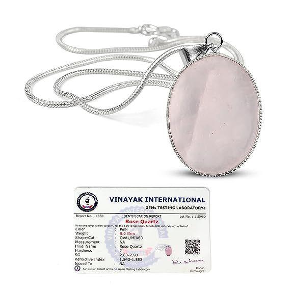 Кристалл Рейки, сертифицированный AAA, качественный кулон с целебным камнем, кулон из натурального хрусталя с сертификатом и металлической цепочкой для хрустального целебного драгоценного камня