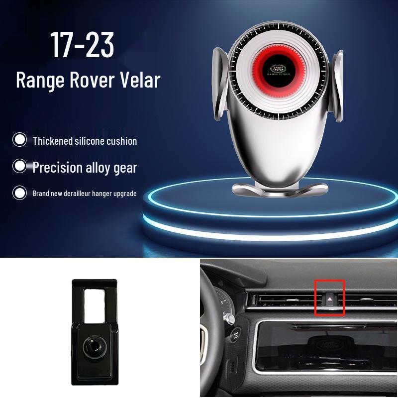 Навигационный гравитационный держатель для телефона Land Rover для Range Rover Sport, Discovery, Evoque, Velar, Defender - Специальное издание.