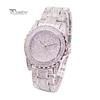 Exquisite Product Full Shiny Rhinestone Round Quartz Movement Wrist Watch Bracelet