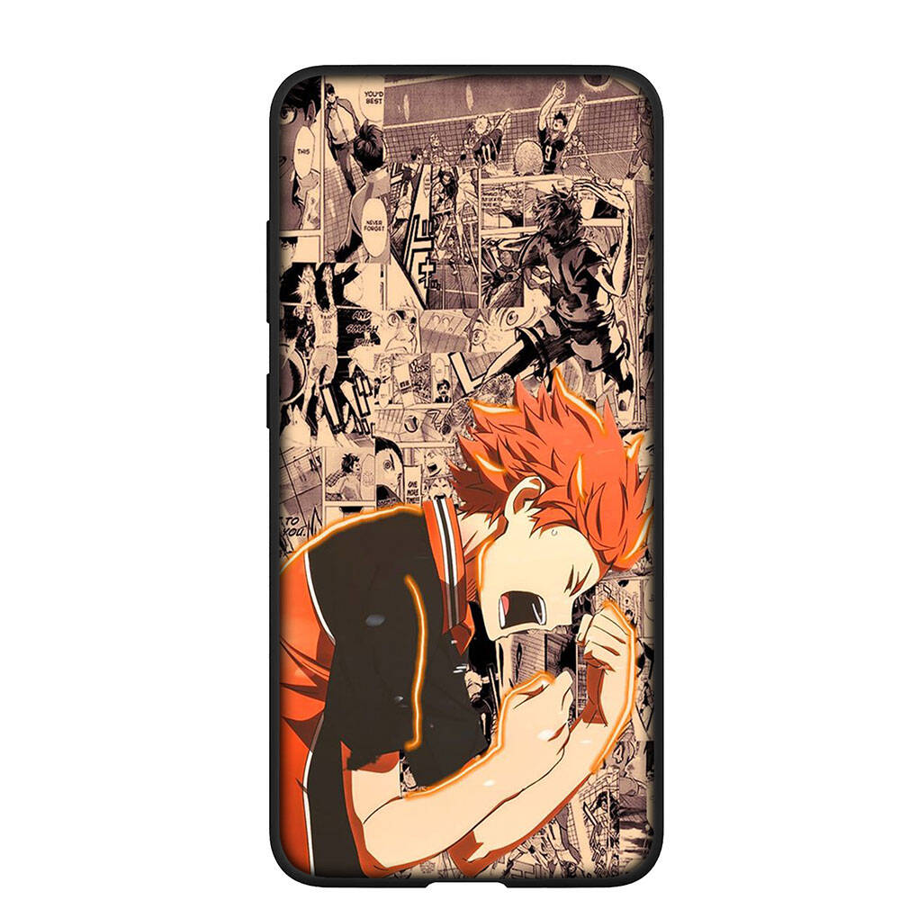 Чехол для телефона для iPhone 17 16 15 Xiaomi Poco F8 F7 X7 X6 M8 C85 C75 C71 Redmi Note 14 13 12 11 Pro Max A4 14C 13C 15C Аниме Haikyuu Сёё Хината Чехол