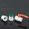 1pcs PVC Pipe No Soldering Socket Ball Valve Coupler Adapter Watering Connectors Garden Irrigation Aquarium Fish Tank Joint
