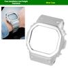 Для G-SHOCK Casio Маленький Серебристый Блок 3459 GMW-B5000 Модифицированный Легкий Корпус Браслета из Титанового Сплава Высококачественные Аксессуары
