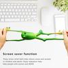 15*15cm for Toddlers Tricky Toy Sensory Play Decompress Frog Toys Simulation Frog Model Fake Frog